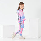 Toddler Baby Girls Clothes Long-sleeve Tie Dye Hoodie Sweatshirt Pants Hooded - Image 3