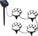 Paw Print Solar Lights by BlunemLights