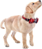 Faleela Soft &Comfy Christmas Bowtie Dog Collar, Detachable and Adjustable Bow - Image 6