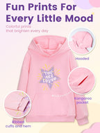 WELAKEN Sweatshirts for Girls Toddler & Kids II Little Girl's Pullover Tops - Image 4
