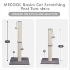MECOOL Cat Scratching Post Premium Basics Kitten Scratcher Sisal Scratch Posts - Image 6