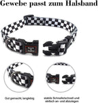 Roses&Poetry Dog Collar with Colourful Patterns, Adjustable Durable Puppy - Image 3