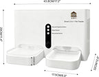 Automatic Pet Feeder and Water Dispenser 2-in-1 Set - Image 7