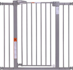 BABELIO 36" Tall Baby Gate, 26-40" Wide Auto Close Pet Gate, PressGuard C5 by BABELIO