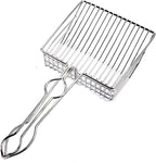 Cat Litter Scoop, Durable Metal Pet Kitty Kitten Sifter Heavy Duty - Image 3
