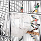 Colorday Large Bird Bath for Cage, Parrot Bath for Parakeet, African Grey - Image 4