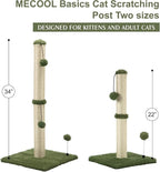 MECOOL Cat Scratching Post Premium Basics Kitten Scratcher Sisal Scratch Posts - Image 6