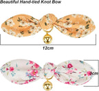 2 Pack Cotton Cat Collar, Removable Bowtie, Floral Pattern, Safety Breakaway - Image 6