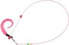 Fashion's Talk Feather Wire Wands Kitten Toys Worm Teaser Wand Cat Toy - Image 7