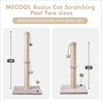 MECOOL Cat Scratching Post Premium Basics Kitten Scratcher Sisal Scratch Posts - Image 6