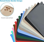 AUDWUD Silicone Waterproof Pet Feeding Mats, Anti Slip Bowl Pad, Dog Mat - Image 3