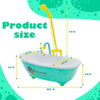 Parrot Automatic Bathtub with Shower, Cute Durable Bird Bath Shower Tub Birds - Image 2