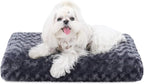 KSIIA Washable Dog Bed Deluxe Plush Dog Crate Beds Comfy Kennel Pad Anti-Slip by KSIIAPetProducts