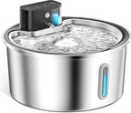 Wireless Cat Water Fountain Stainless Steel - Image 9