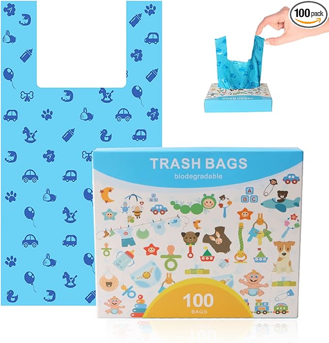 Odor Sealing Cat Litter Poop Clump Pick-Up Bags by mavere