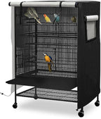Universal Bird Cage Cover, Dark Colored Drape by DECKALY