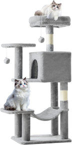 Sweetcrispy 44 Inch Cat Tree Tower, Cat Climbing Tower - Image 7