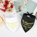 SZEE Wedding Decorations for Pets, 2 Pack My Humans are Getting Married Dog - Image 5