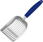 Cat Litter Scoop, Kitty Metal Scooper, Aluminum Alloy Sifter, Kitten Pooper by Frxat