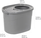 Amazon Basics Large Cat Litter Box - Image 12