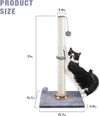 Fantasreen 31" Cat Scratching Post Kitten Toys - Image 5