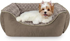 JOEJOY Rectangle Dog Bed for Large Medium Small Dogs by JOEJOY