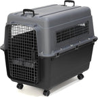 SportPet Airline Compliant X-LARGE 32.25" Travel Dog Kennel-Durable Plastic by SportPetDesigns