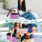 PetAmi Dog Purse Carrier for Small Dogs, Airline Approved Soft Sided Pet Carrier - Image 7