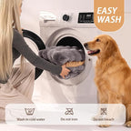 Self-Warming Dog Bed, Plush Faux Fur Mat - Image 8