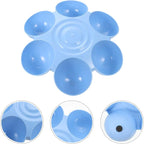 Puppy Litter Bowl Cat Bowls Dog Food Water Bowls Flower Shaped 6 Bowls Pet - Image 8