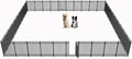 Dog Playpen Dog Fence Outdoor for Yard 47" H by Petorldog