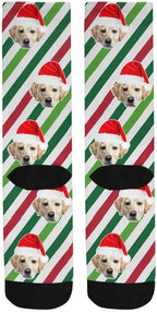 Custom Face Socks, Personalized Dog Lover Pet Photo Picture on Socks Unisex - Image 4