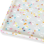 Ptlom Dog Food Mat Anti-Slip Dog Bowl Mats by PTLOM