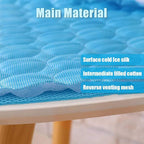 Washable Dog Cooling Mat Ice Silk Cooling Mat - Image 2