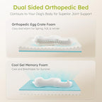 XXL Dog Bed for Extra Large Dogs, Giant Orthopedic Dog Bed - Image 2