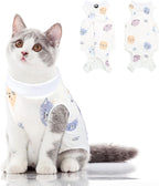 SUNFURA Cat Recovery Suit, Kitten Surgical Full Bodysuit by SUNFURA