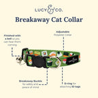 Lucy & Co. How I Roll Breakaway Cat Collar - Image 2