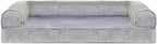 Furhaven Orthopedic Dog Bed for Medium/Small Dogs w/ Removable Bolsters & - Image 3