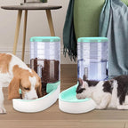 Meikuler Automatic Dog Cat Feeder and Water Dispenser Set, Waterer and Gravity - Image 5