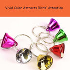 3 Pack Bird Bells Toy Chewing Hanging Ring Toy Cage Bite - Image 5