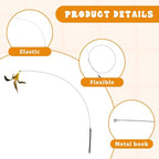 5 Pack Cat Wand Toy Replacement Rod - Image 3