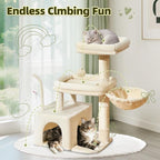Taoqimiao MS043M Cat Tree, 32.2-Inch Cat Tower - Image 7