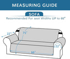 H.VERSAILTEX Reversible Sofa Slipcover Furniture Protector Water Resistant 2 - Image 2