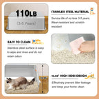 Vivifying Stainless Steel Litter Box - Image 4