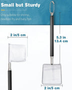 Pawfly Aquarium Shrimp Net, 2 Inch Tiny Fish Tank Net - Image 7