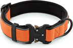 Plutus Pet Tactical Dog Collar, Reflective, Adjustable Heavy Duty Dog Collar - Image 2