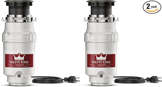 Waste King Garbage Disposal for Kitchen Sink by Waste+King+