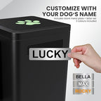 Dog Poop Trash Can Outside, 6L Metal Outdoor Dog Waste Bin - Image 3