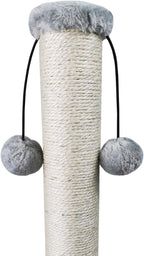 Dimaka 29'' Cat Scratching Post, Natural Sisal Rope Scratcher Post, Kitten Claw - Image 7