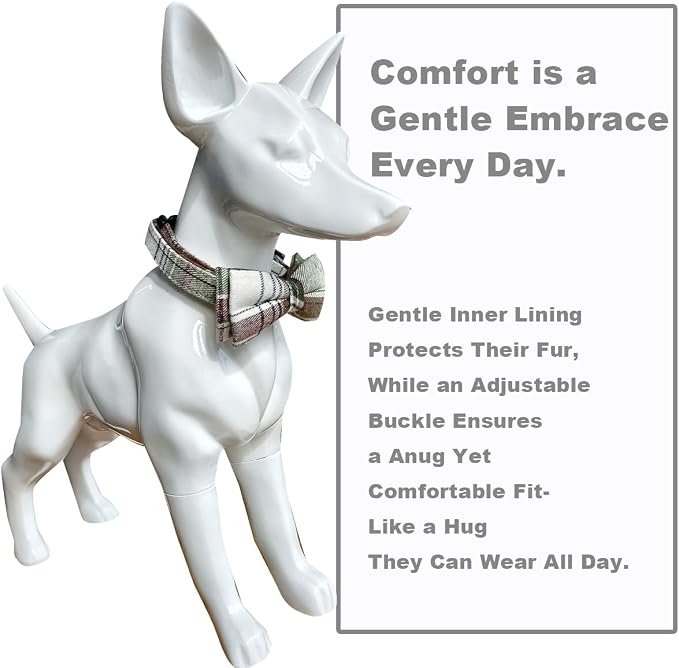 SuperBuddy Dog Collar and Leash, Breathable Adjustable Dog Collar-Safe - Image 4